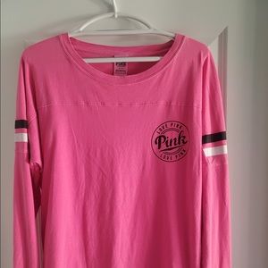 Hot pink PINK shirt